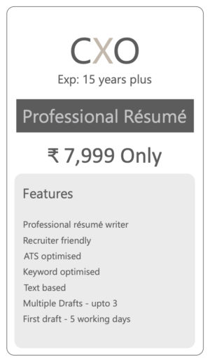 CXO Professional CV